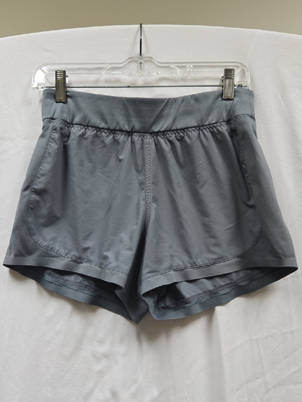 Athleta Slate Gray Athletic Shorts